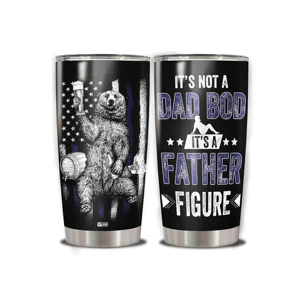 NEW Stainless Steel Father Dad Insulated 20oz Tumbler